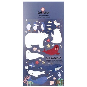 Sticker Sea Animals